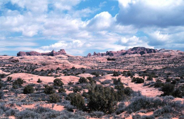 Colorado Plateau cumulus. Picture