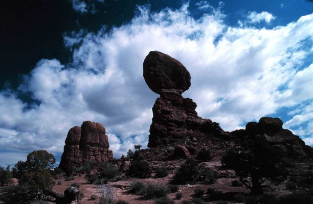 Colorado Plateau cumulus. Picture