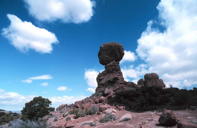 Colorado Plateau cumulus. Picture