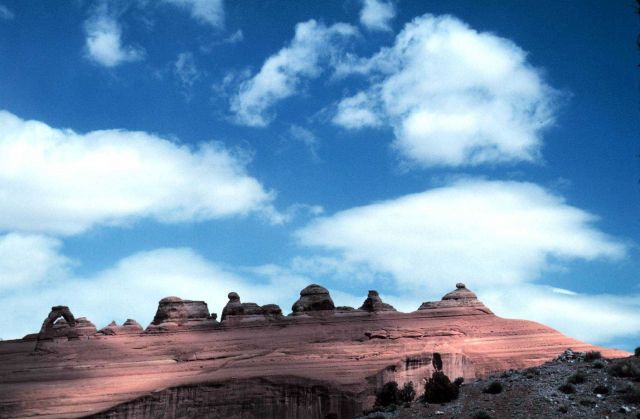 Colorado Plateau cumulus. Picture