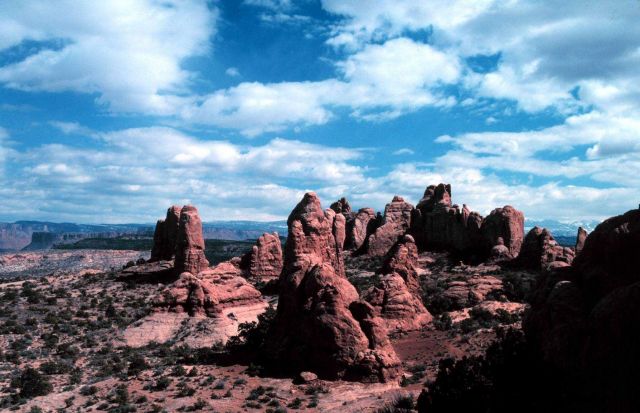 Colorado Plateau cumulus. Picture