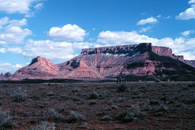 A classic mesa in the Colorado Plateau country. Picture