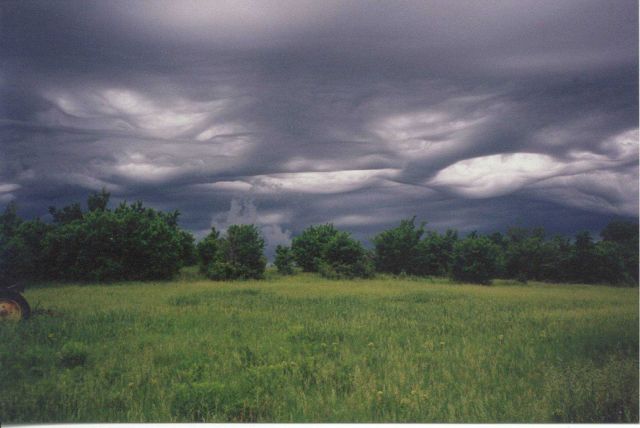 An ominous looking sky. Picture
