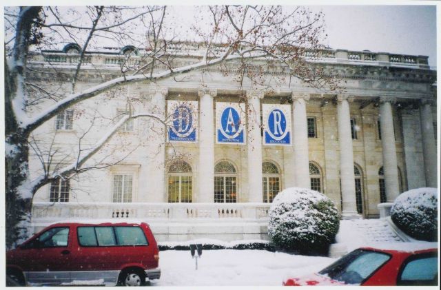 Daughters of the American Revolution Constitution Hall, Washington D.C.'s largest concert hall. Picture