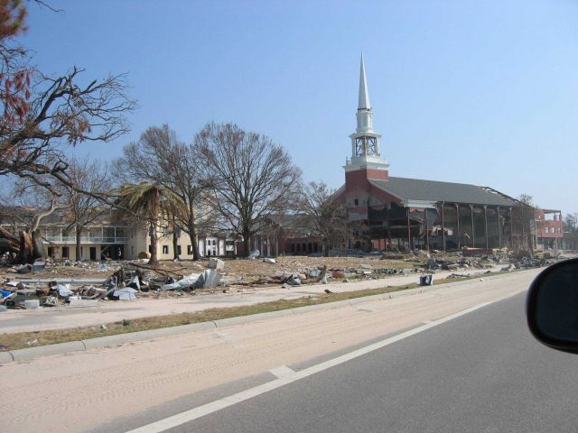 Aftermath of Hurricane Katrina Picture