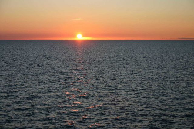 Sunset off Nantucket Picture