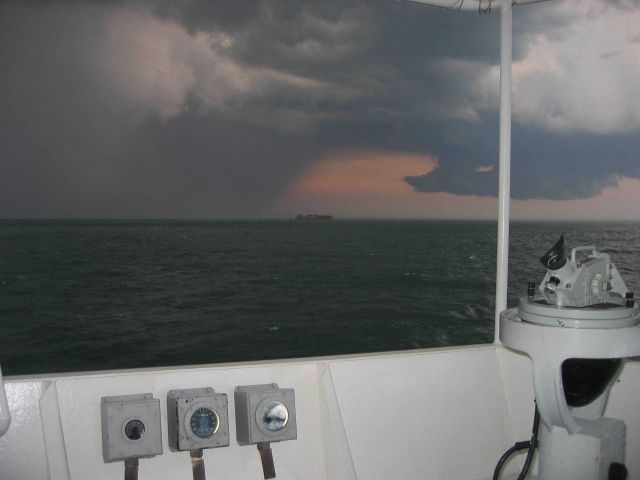 Thunderstorm off Chesapeake Bay Entrance Picture