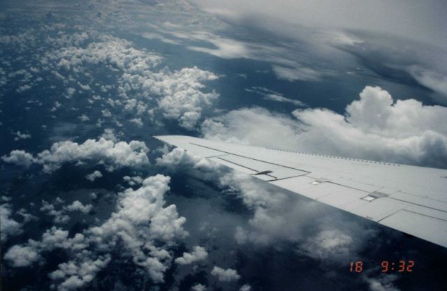 Clouds over SW Pacific Ocean as seen from NASA DC-8 Picture