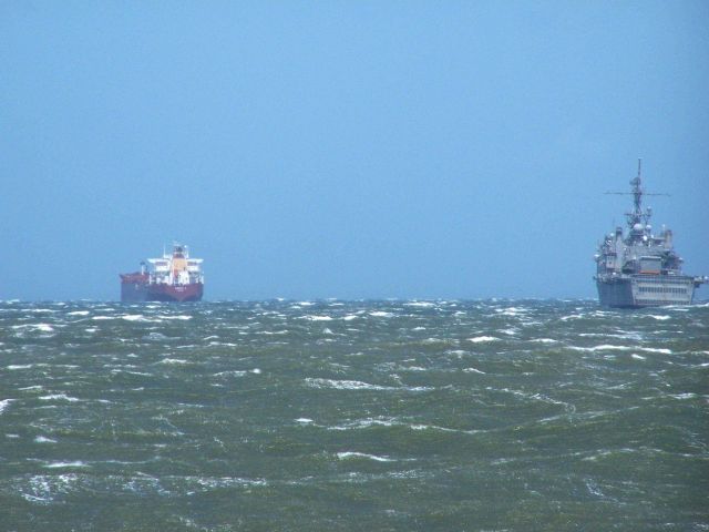 Blowing hard in Chesapeake Bay Picture