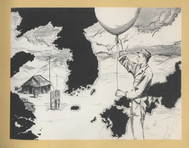 The 20th Weather Squadron came into Korea with the first Air Force contingent and served from Taejon back to the Pusan Perimeter and forward again to  Picture