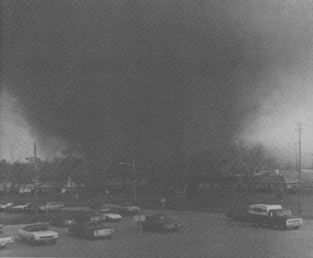 The devastating Xenia, Ohio, tornado. Picture