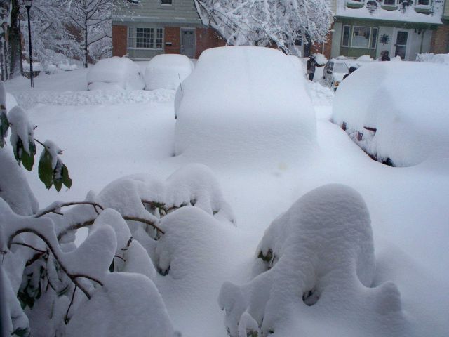 Snowmageddon: 17.8 inches at Reagan, 25 inches at Baltimore-Washington, and 32.4 inches at Dulles Airport Picture