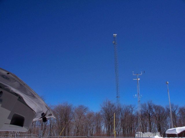 Following record totals of snow in February 2010, a trip to the West Virginia mountains. Picture