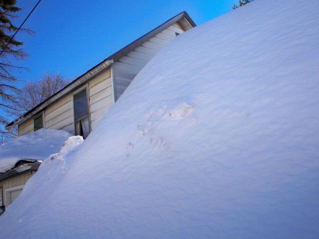 Following record totals of snow in February 2010, a trip to the West Virginia mountains. Picture