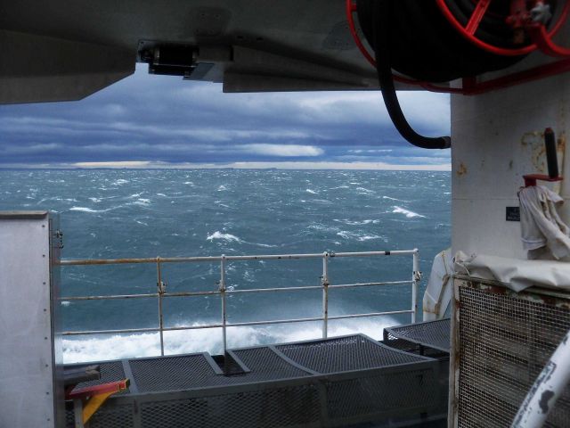 Williwaw blowing in Pavlof Islands Picture