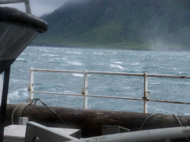 Williwaw blowing in Pavlof Islands Picture