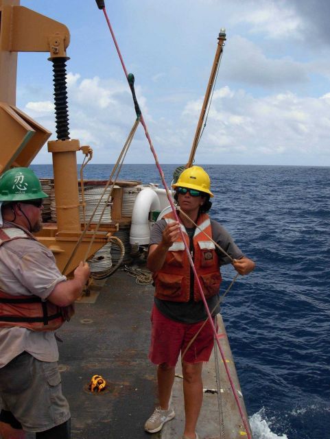 TAO buoy operations off the NOAA Ship Ka'imimoana Picture