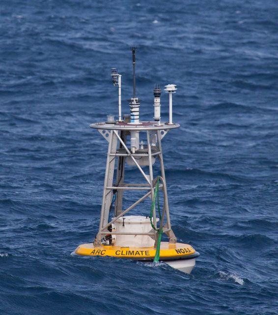 NOAA Agulhas Return Current (ARC) Buoy Ocean Climate Station on the edge of the warm ARC southeast of Soth Africa at 38.5 S Latitude, 30 E Picture