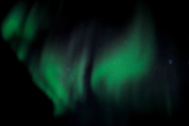 Aurora borealis - the Northern Lights. Picture