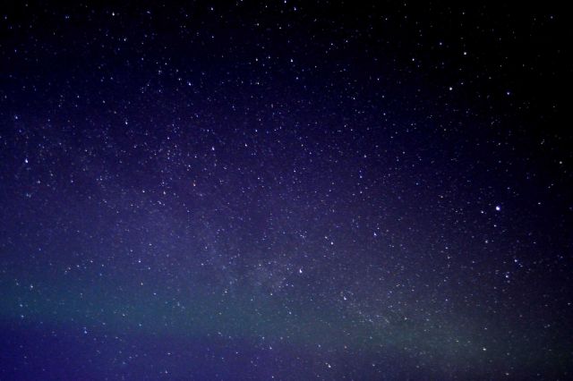 Aurora borealis - the Northern Lights. Picture