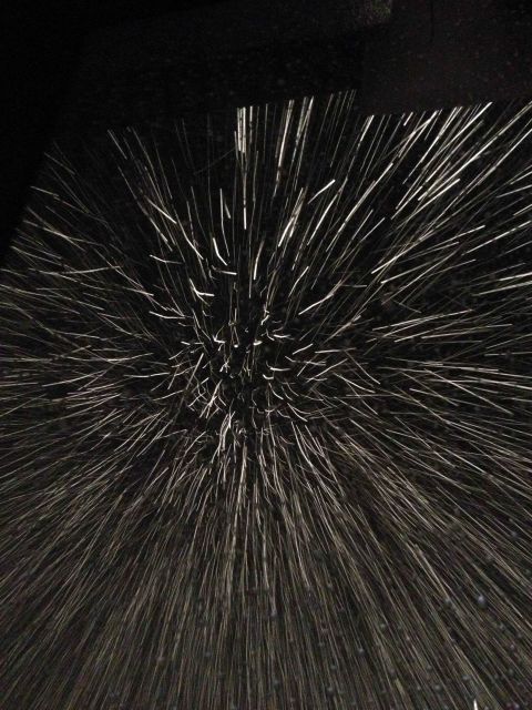 Blizzard at sea off the Alaska Peninsula. Picture