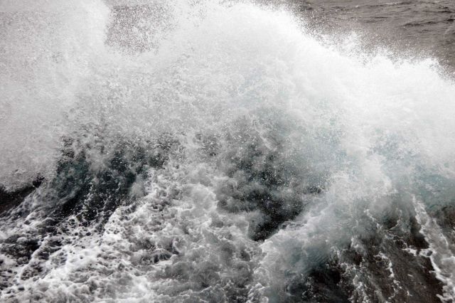 Heavy weather in the Gulf of Alaska. Picture