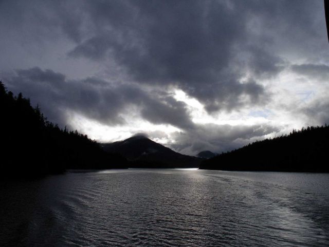 Late afternoon sun and clouds Picture