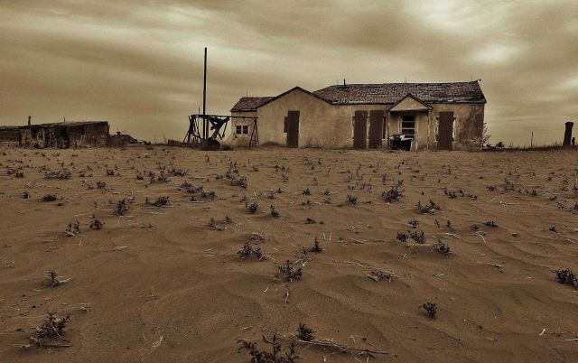 A scene out of the Grapes of Wrath Picture