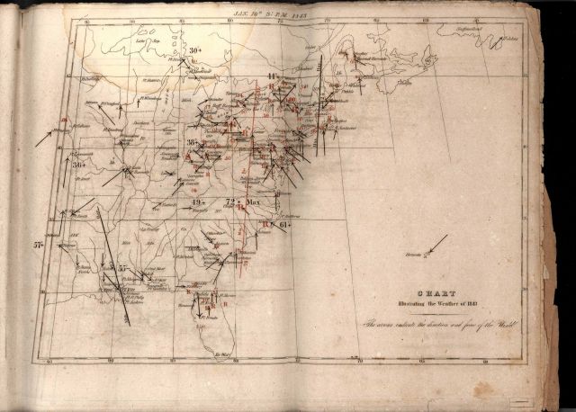 Oldest series of weather maps in the United States Picture