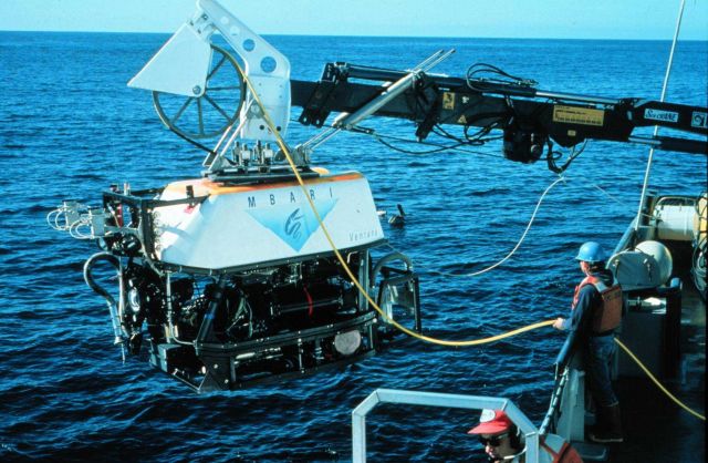 VENTANA operated by the Monterey Bay Research Institute. Picture