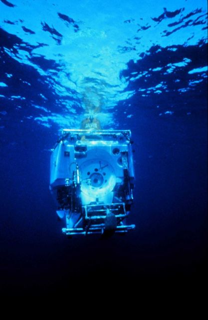 DSV ALVIN,perhaps the most active and successful research submersible. Picture
