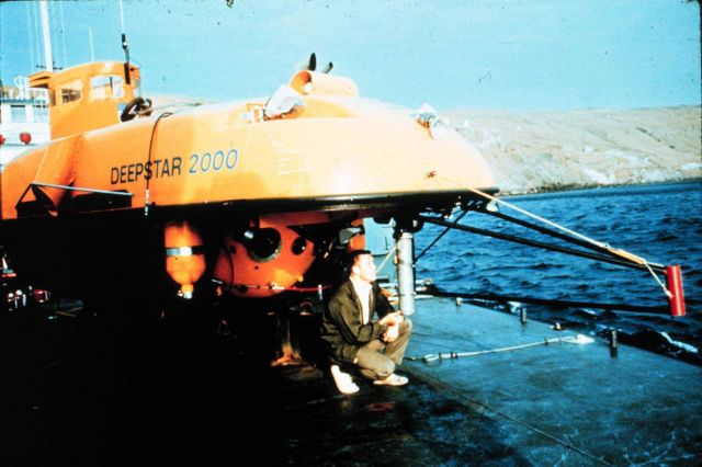 DEEPSTAR 2000 launched by Westinghouse in 1969. Picture