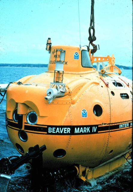 In 1974, BEAVER MARK IV studied underwater neutron activity off New York. Picture