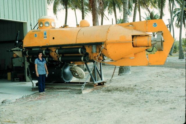 DEEP DIVER carried a pilot and 3 observers. Picture