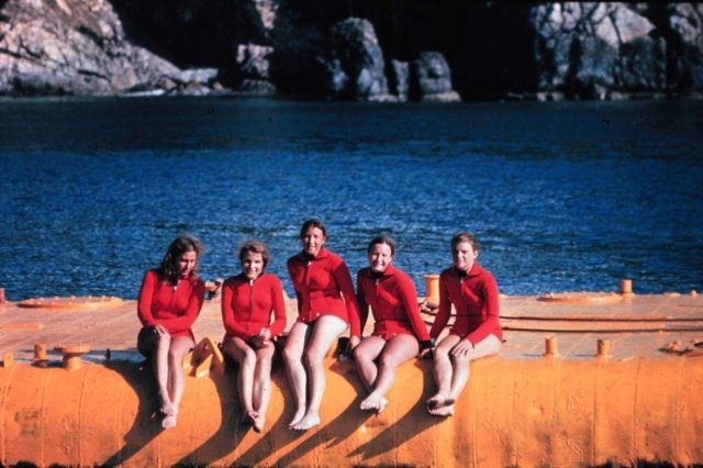 In 1970, all female team performed as well as males in scientific sat mission. Picture