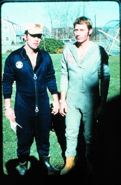 Cliff Newell (lft), former NOAA Dive Prog Picture