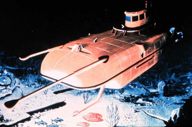 DEEPSTAR 2000 submersible launched in 1969 by Westinghouse. Picture