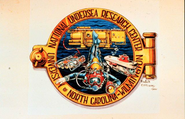 Logo of the National Undersea Research Center at UNCW, Southeast region. Picture