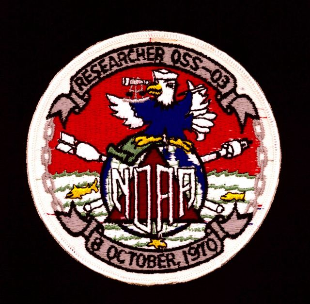 NOAA Ship RESEARCHER patch commemorating formation of NOAA Picture
