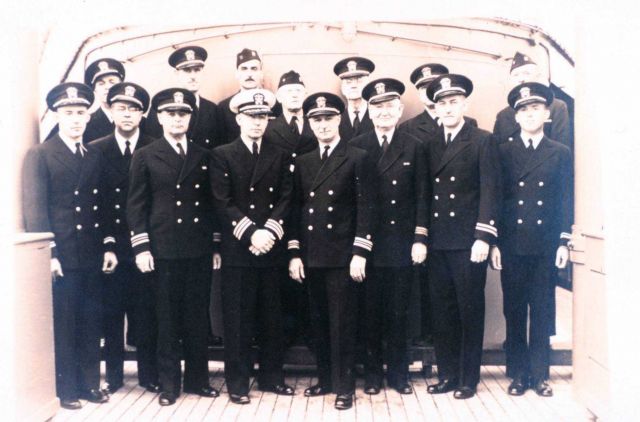 Back row - Philip Weber, Ira Rubottom, Arthur Wardwell, William Weidlich, Frank Seymour (CME), George Shelton, Clarence Burmister Picture