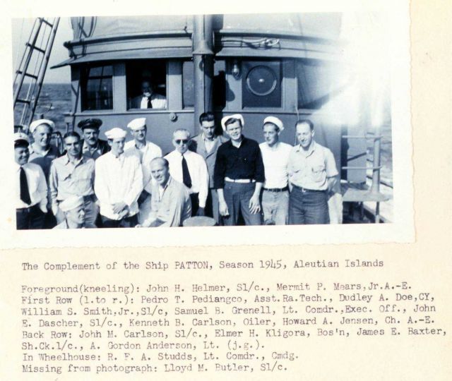 Crew of the USC&GS Ship PATTON during 1945 field season Picture