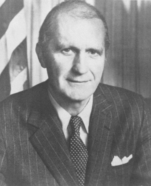 Malcom Baldrige, 1922-1987, twenty-sixth Secretary of Commerce. Picture