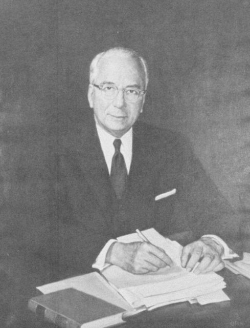 Lewis Lichtenstein Strauss, 1896 - , Acting Secretary of Commerce. Picture