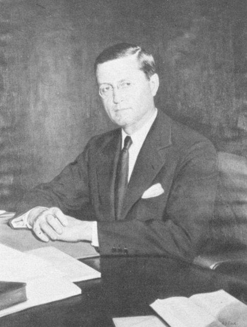 Roy Dikeman Chapman, 1880 - , sixth Secretary of Commerce. Picture