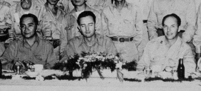 Andres Hizon, who became head of the Philippine Coast and Geodetic Survey, Colonel Glenn Moore on loan from the C&GS to the Army, and Captain Marvin P Picture