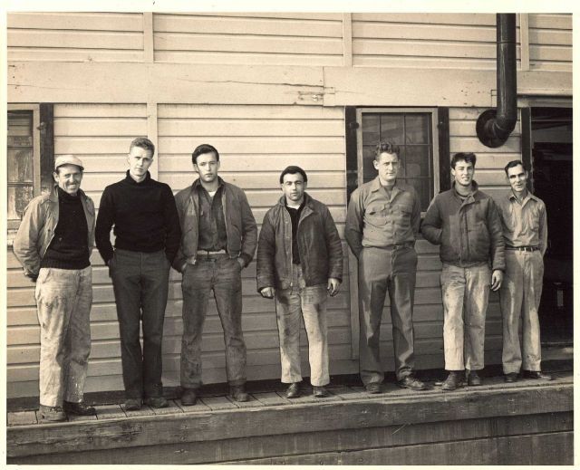 David Whipp, third from right Picture