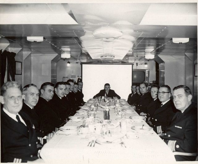 L to R, Commander David Whipp, Commander John Phillips, Lt Picture