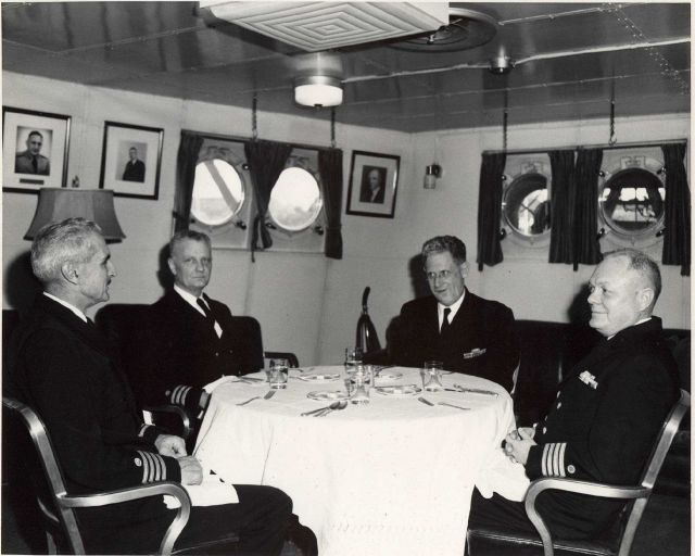 Captain Wardwell, Commander Conerly, Commander Whipp, Captain Dean Picture