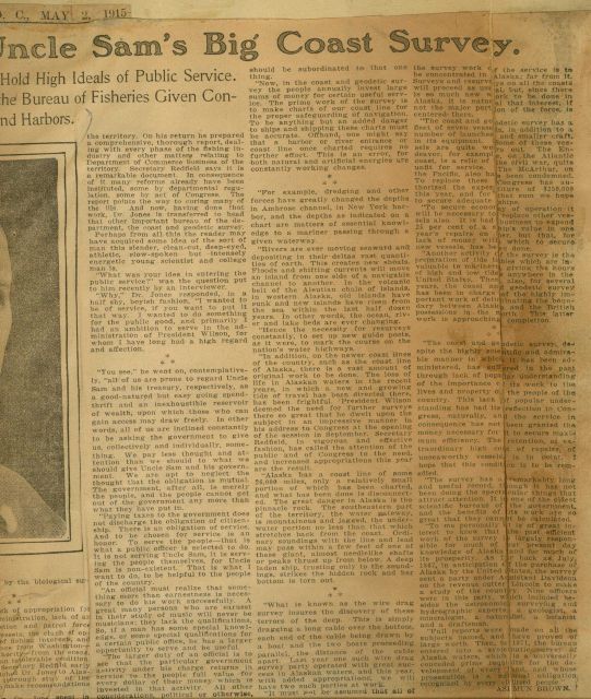 Newspaper article on Ernest Lester Jones.-3 Picture