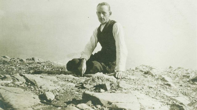 Carl Risvold in his early years in the United States Coast and Geodetic Survey Picture